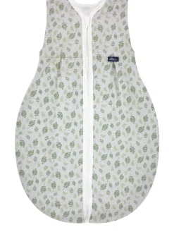 Baby Kugelschlafsack Molton in Drifting Leaves