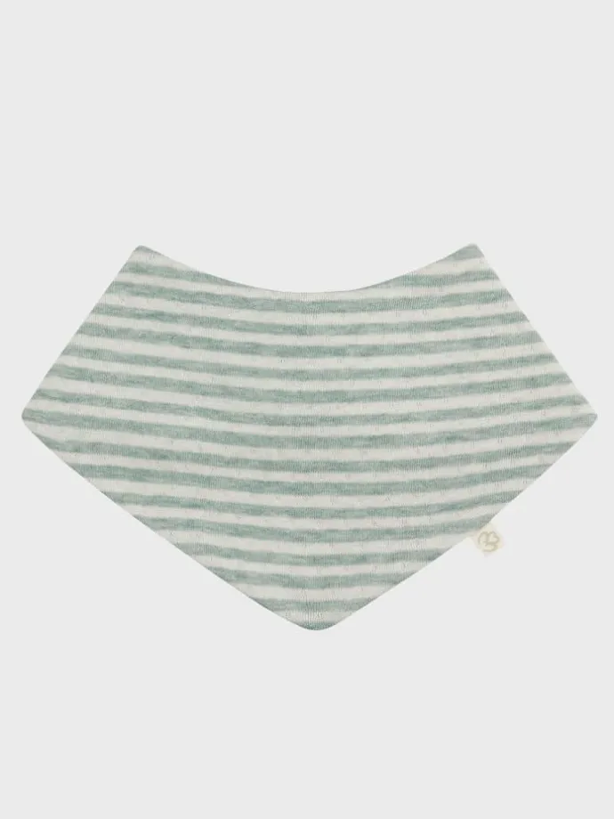 Baby Lätzchen in Aqua Melange