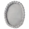 Baby Nest geflochten Grau