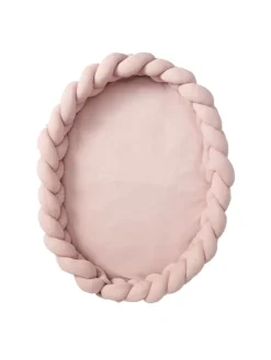 Baby Nest geflochten Rosa