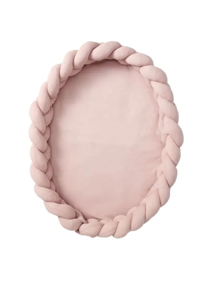Baby Nest geflochten Rosa