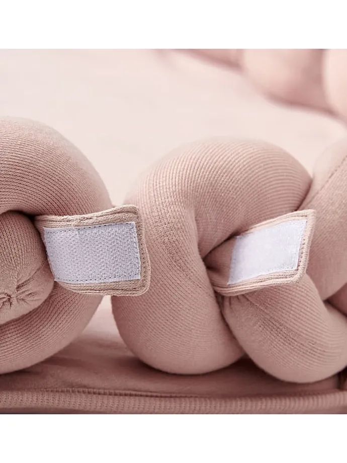 Baby Nest geflochten Rosa