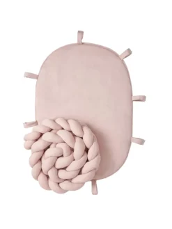 Baby Nest geflochten Rosa