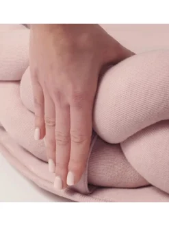 Baby Nest geflochten Rosa