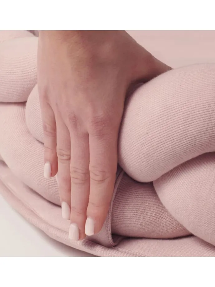 Baby Nest geflochten Rosa
