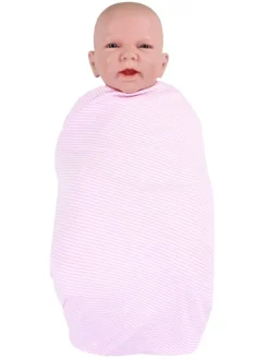 Baby Pucktuch Babydecke in rosa