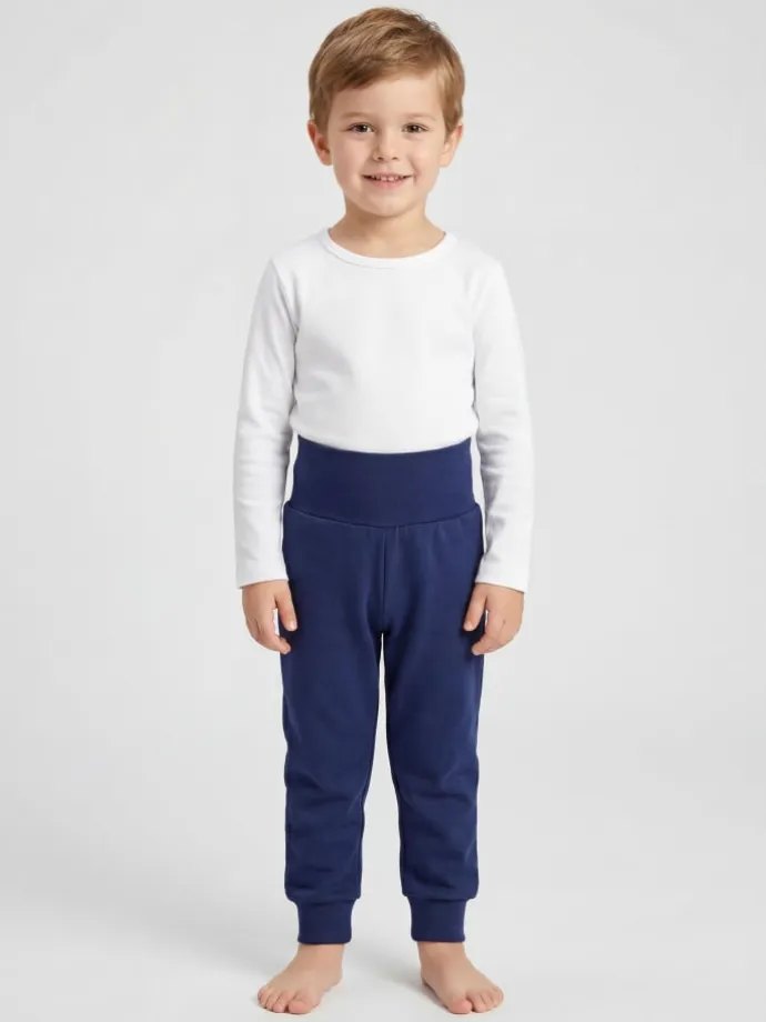 Baby Pumphose 5er Pack in dunkelblau