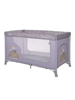Baby Reisebett und Laufstall Moonlight in lila