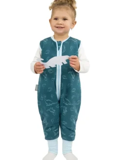 Baby Schlafsack aus Bio-Baumwolle Nanao in Petrol