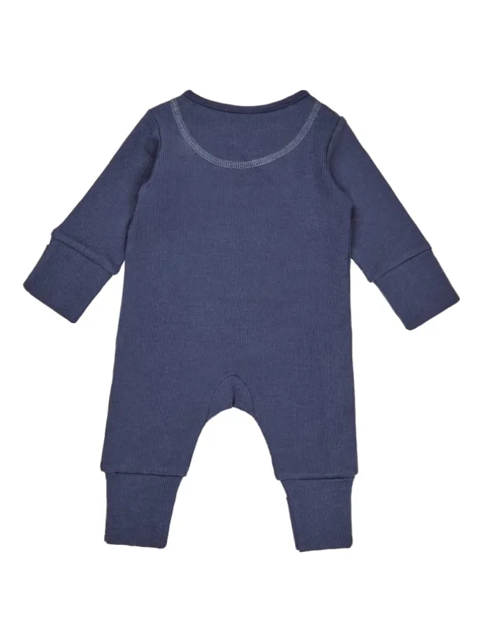 Baby Spieler Rippjersey in helles blau