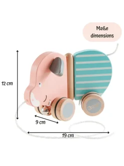 Baby Spielzeug Nachziehtier Ziehtier Schweinchen