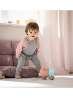 Baby Spielzeug Nachziehtier Ziehtier Schweinchen