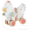 Baby Spielzeug NachziehtierZiehtier Huhn "Marry" aus Holz ab 1 Jahr