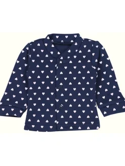 Baby Unisex Strampler-Set mit Aufdruck Spruch 2-tlg in rosa/blau