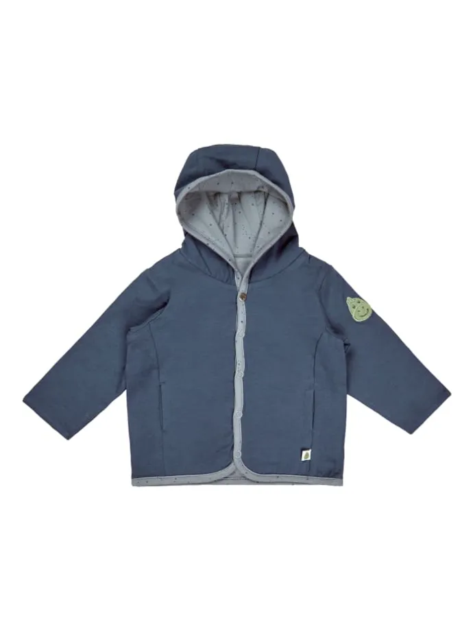 Baby Wendejacke Rexi in blaugrau