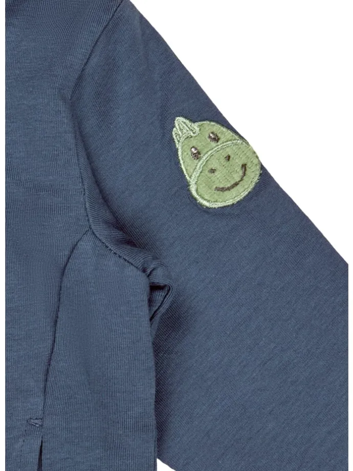 Baby Wendejacke Rexi in blaugrau