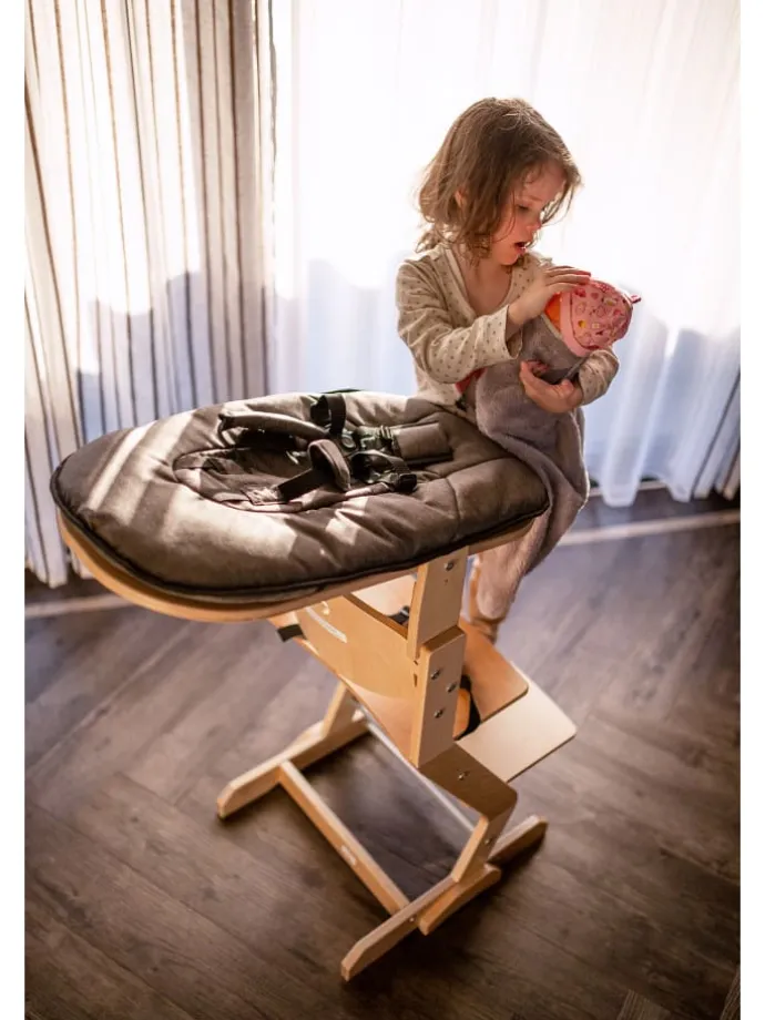 Babyaufsatz "tiSsi" in Natur / Anthrazit