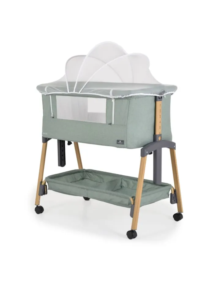 Babybett, Beistellbett Adoro in grün