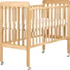 Babybett BODMIN in Braun - (W) 66 x (H) 100 x (L) 125 cm