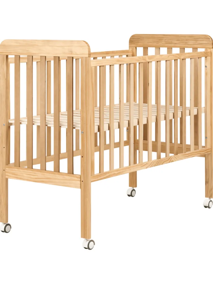 Babybett BODMIN in Braun - (W) 66 x (H) 100 x (L) 125 cm