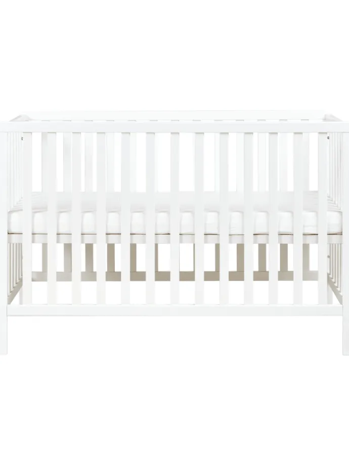 Babybett KIAMA in Weiß - (W) 75 x (H) 89 x (L) 134 cm