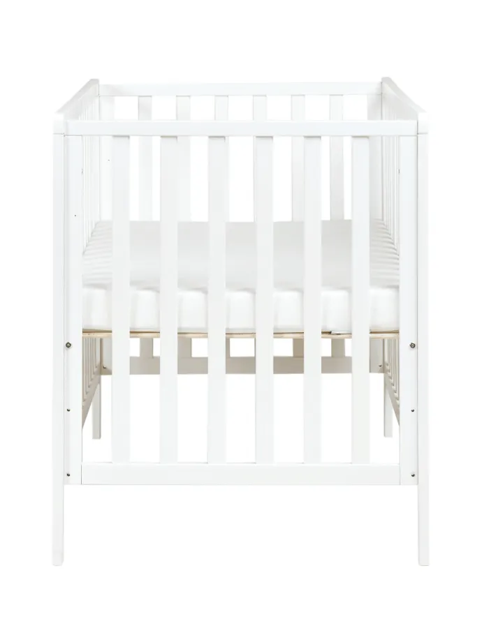 Babybett KIAMA in Weiß - (W) 75 x (H) 89 x (L) 134 cm