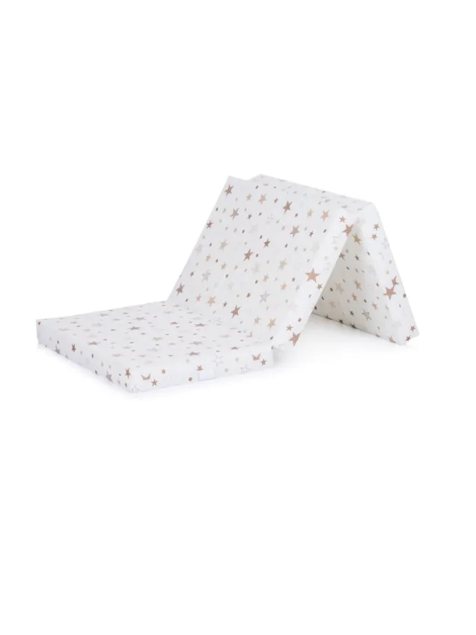 Babybett Matratze Stars in natur