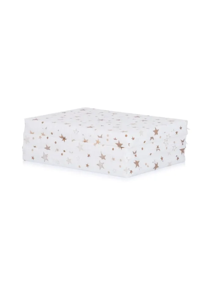 Babybett Matratze Stars in natur