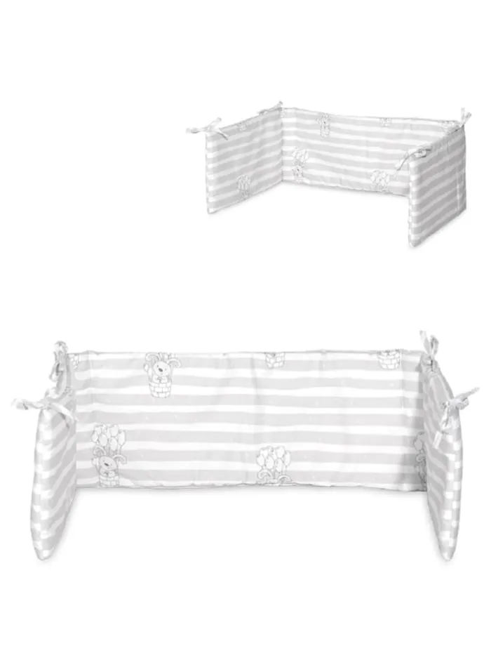 Babybett Nestchen in grau