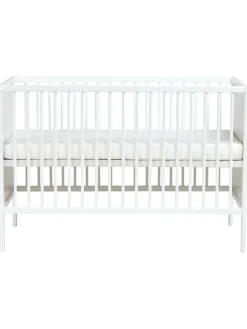 Babybett ZAMA in Weiß - (W) 65 x (H) 84 x (L) 122 cm