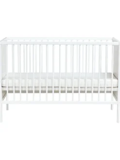 Babybett ZAMA in Weiß - (W) 65 x (H) 84 x (L) 122 cm