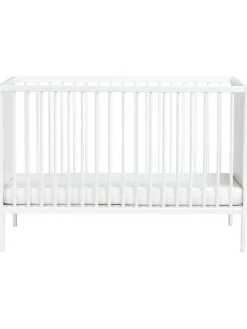 Babybett ZAMA in Weiß - (W) 65 x (H) 84 x (L) 122 cm