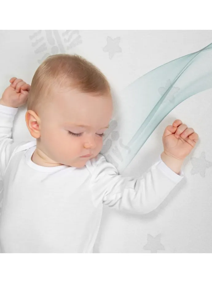 Babybettmatratze Comfort Air Roll mit gelochtem Kern 70 x 140 cm