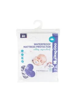 Babybett-Matratzenschoner in weiß