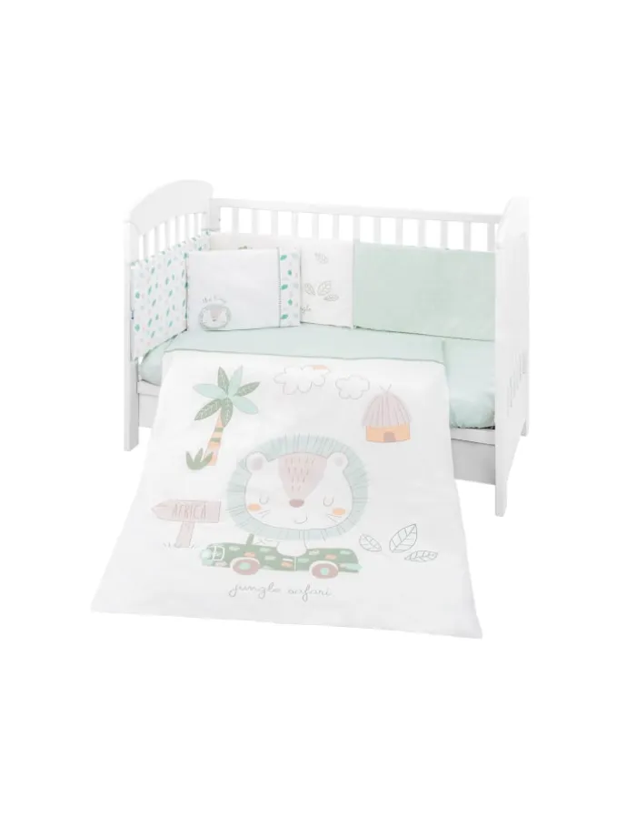 Babybettwäsche 6-teilig in grün