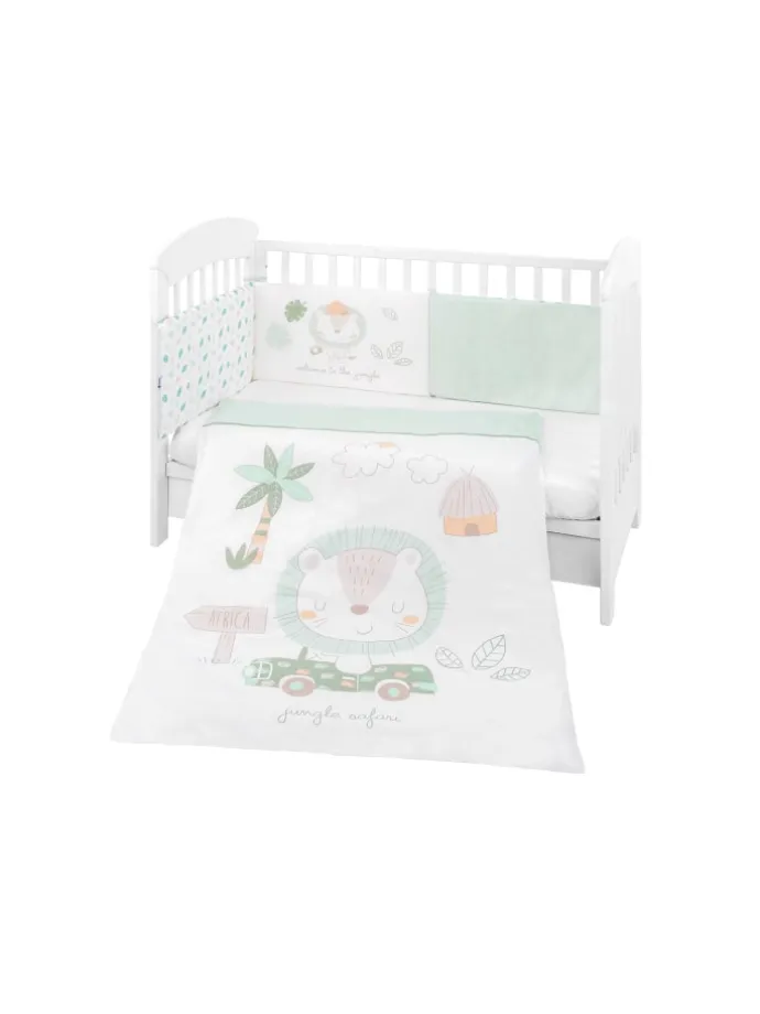 Babybettwäsche 6-teilig in grün