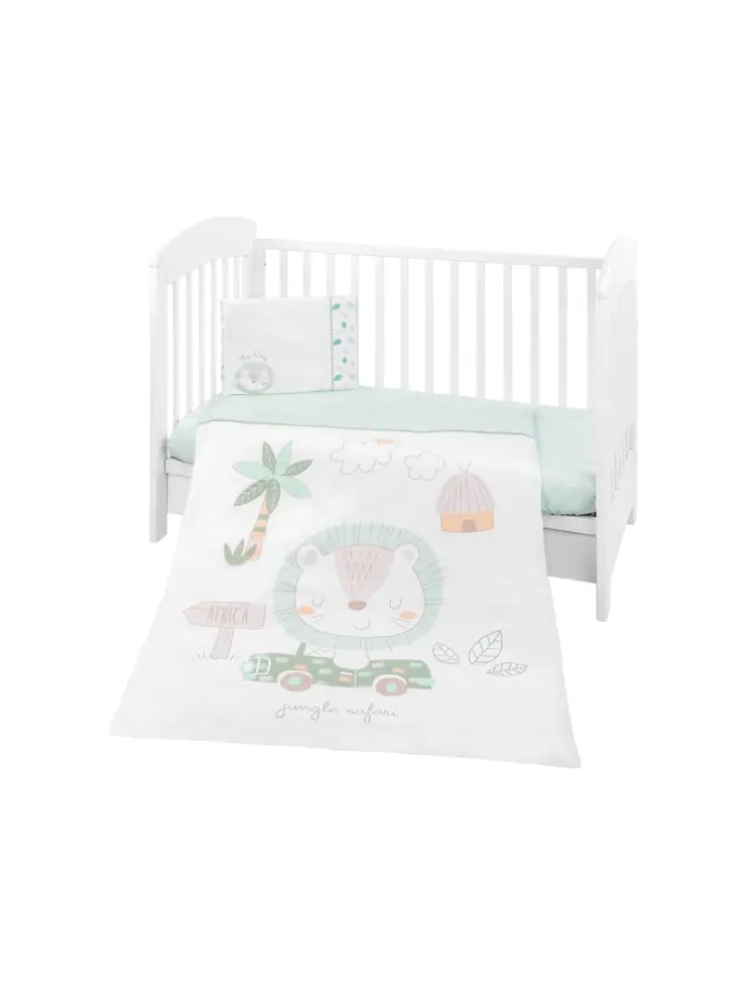 Babybettwäsche 6-teilig in grün