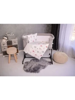 Babybettwäsche-Set Eva in rosa