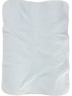 Babydecke Cotton in blau
