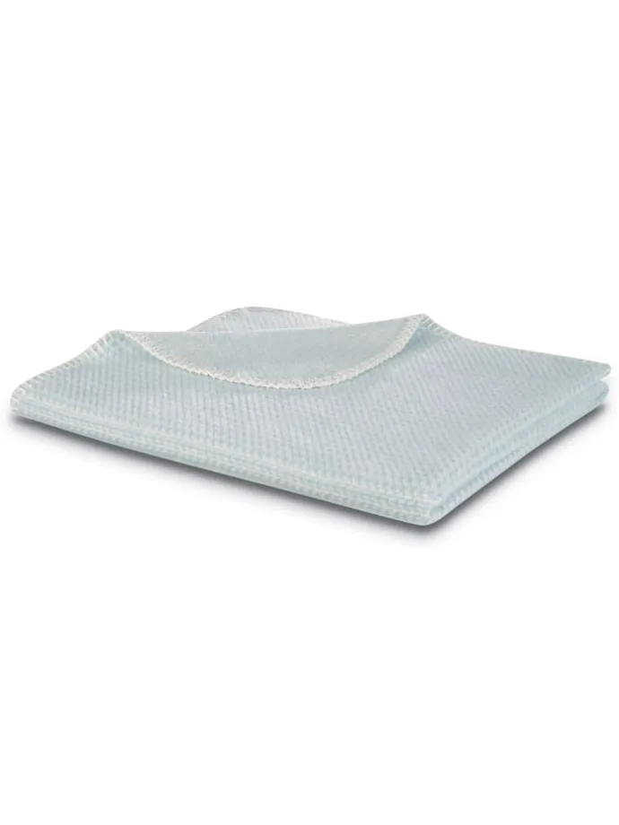 Babydecke Cotton in blau