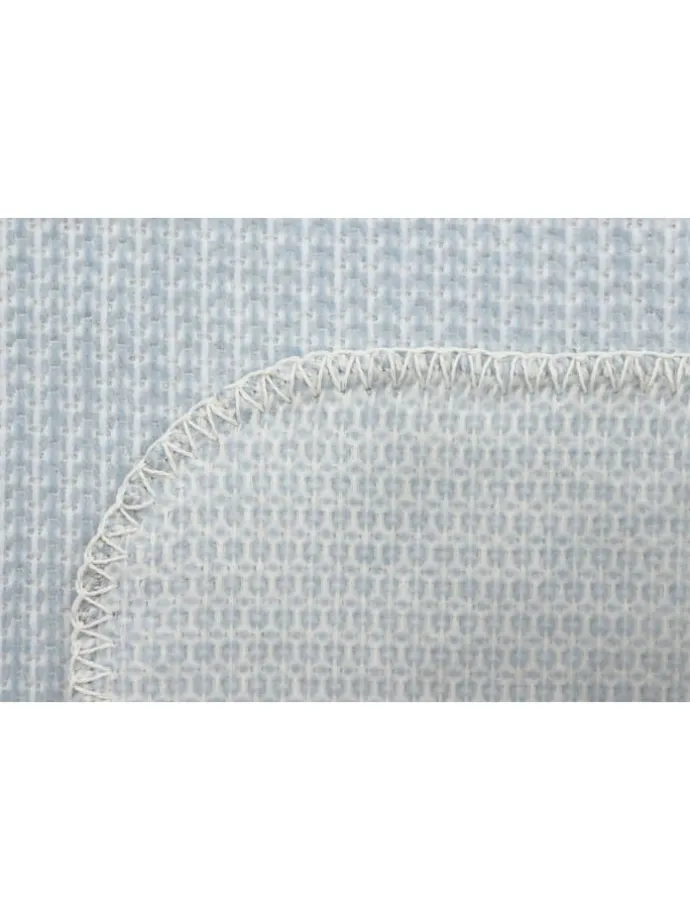 Babydecke Cotton in blau