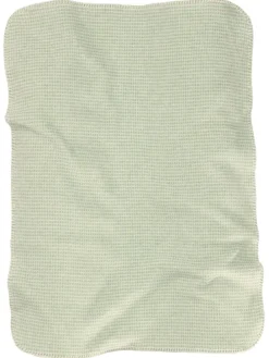 Babydecke Cotton in grün