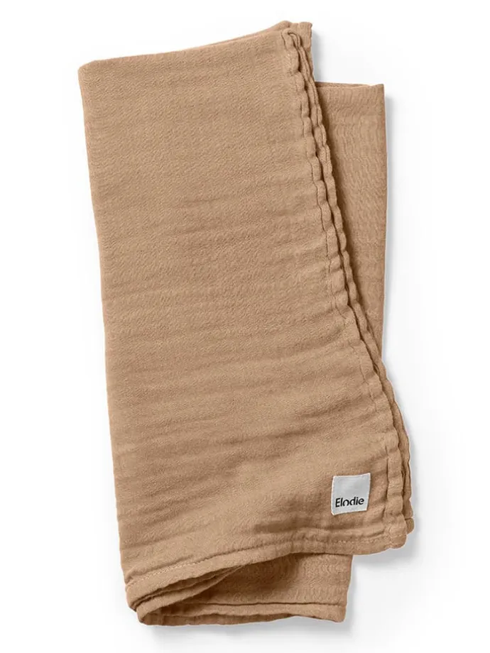 Babydecke in Beige - (L)80 x (B)80 cm
