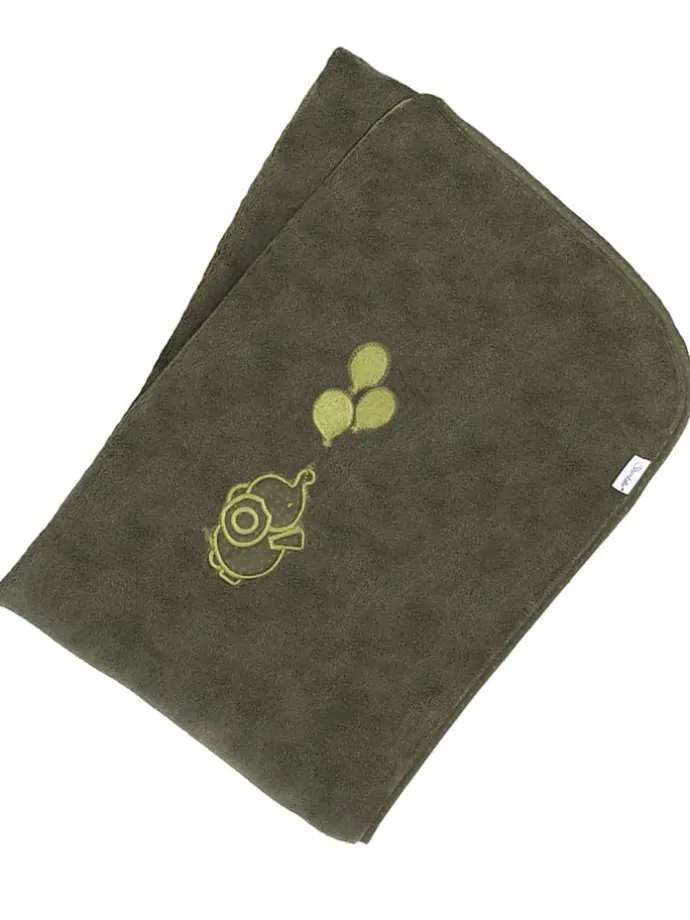 Babydecke in Khaki - (L)100 x (B)75 cm