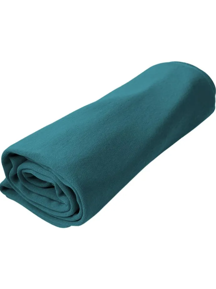 Babydecke Pucktuch in petrol