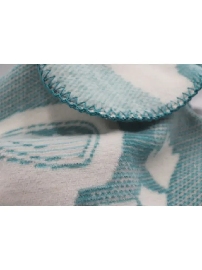 Babydecke Spacekid in blau