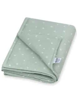 Babydecke "Stary" in Grün