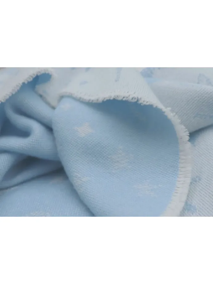 Babydecke Universe in blau