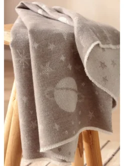 Babydecke Universe in taupe