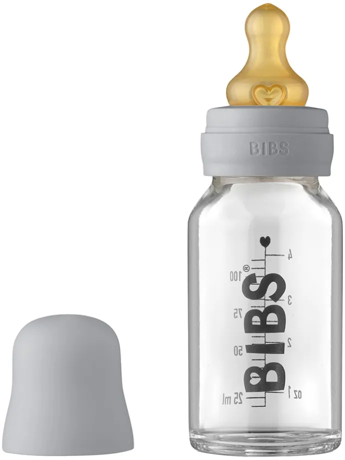 Babyflasche in Grau - 110 ml